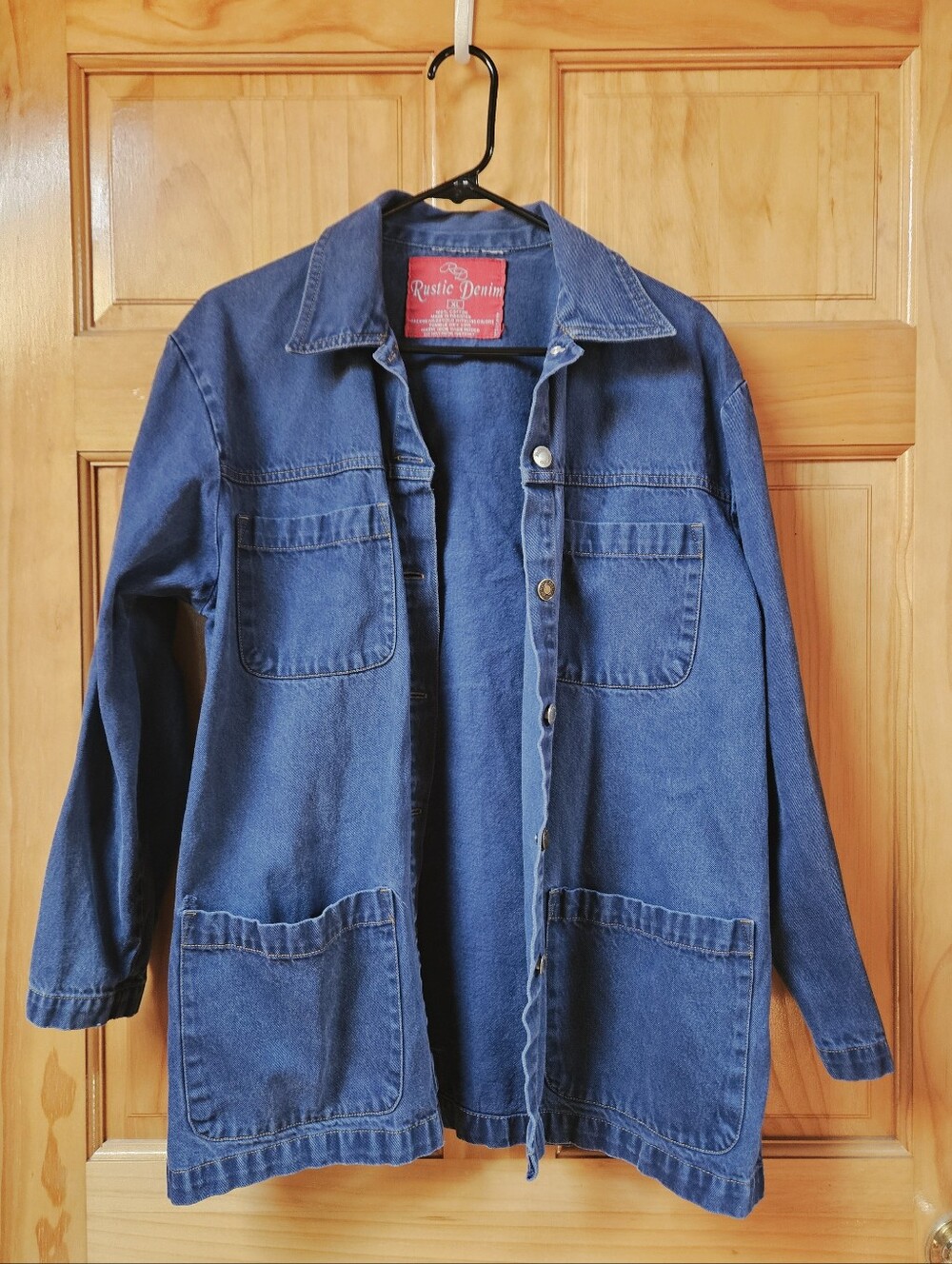 Lightweight Denim Jacket Or Chore Coat